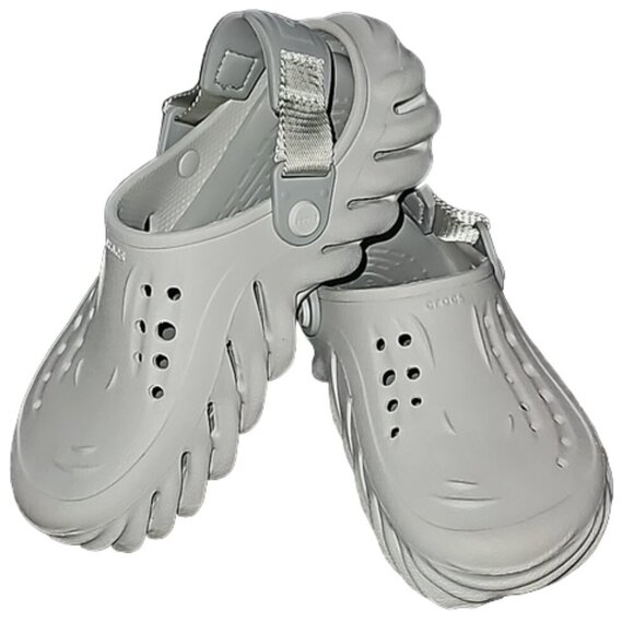 CROCS Other - Croc Echo, Juniors Size 3 - Color Atmosphere (light grey)